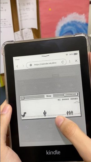 You can play games on your Kindle?!
