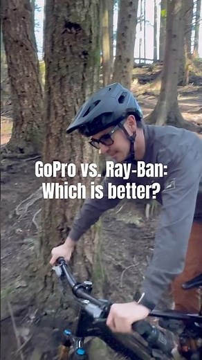 GoPro Max 2 vs. Ray-Ban Meta: The MTB Winner? 🏆 #Shorts #MTB #GoPro #RayBanMeta #POV #TechReview