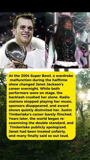 The Janet Jackson Halftime Moment That Punished Only One Star