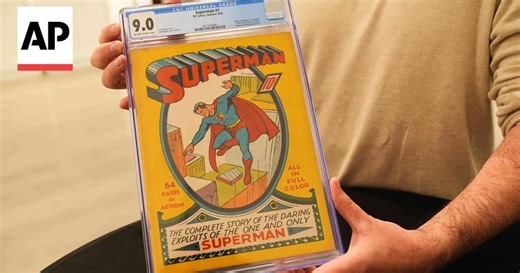 Brothers find a Superman No. 1 issue in attic and it sells for $9.12M