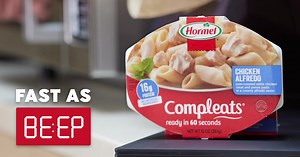 60 seconds is all you need! https://hormel.com/Brands/Compleats | Hormel Foods