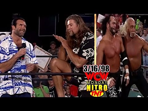 WCW Nitro - March 16, 1998 Full Breakdown - Hall & Nash Drunk On Spring Break - Hogan/Savage Team