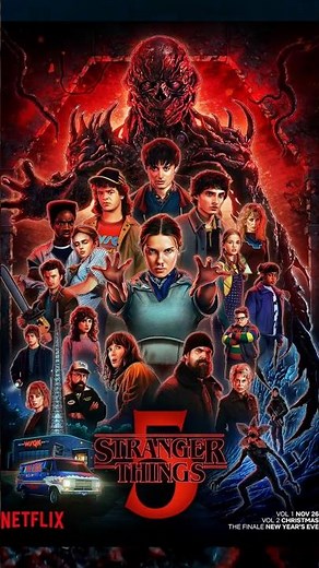 Stranger Things Season 5 | Volume 1 - The Entire Volume 2 of Stranger Things Season 5 #shorts