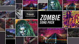 Learn to play 4 heavy metal hits by Rob Zombie and White Zombie! “Superbeast” by Rob Zombie, “Living Dead Girl” by Rob Zombie, “Black Sunshine” by White Zombie, and “Dragula” by Rob Zombie will be available today on Xbox Live, PlayStation Network, and Steam. The songs may be posted later for players in territories served by the EU PlayStation Store due to differences in publishing times. See the tunings and arrangements below. “Superbeast” by Rob Zombie – Custom Tuning - Lead/Rhythm: E Standard 