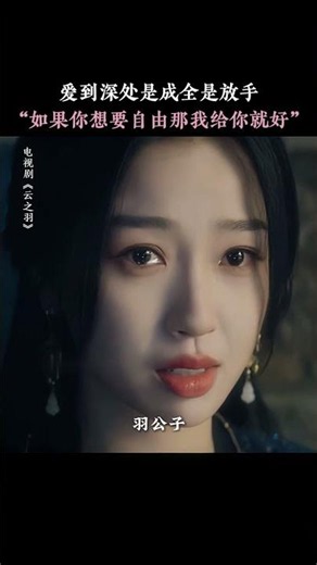 表面上的宫子羽：你要自由我给你；实际上的宫子羽：阿云，不要走！呜呜呜#云之羽 #虞书欣 #张凌赫 #衫羽欲来