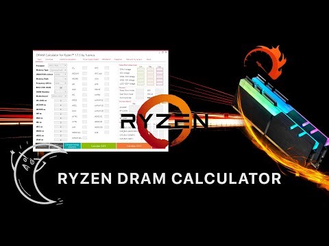 Розгін Оперативної Пам'яті. RYZEN DRAM CALCULATOR 1.73