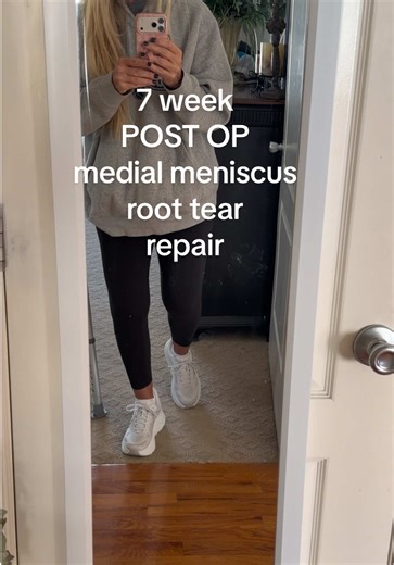 7 Weeks Post-Op Meniscus Root Tear Recovery Journey
