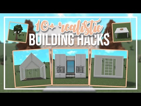 10+ Realistic Bloxburg Building Hacks & Tips (Roblox)