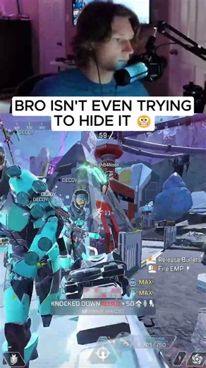 BRO HAS SUS AIM 😁 #apex #apexlegends #apexlegendsclips #apexclips