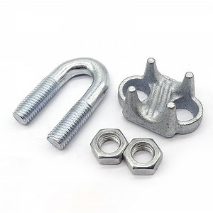 [Hot Item] DIN 741 Galv Wire Rope Clip Wire Clip