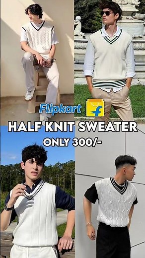 Best Half sleeve sweater for men | MR DKC #knitsweater #wintersweaters #winterjacket #shorts