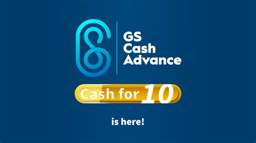 Cash for 10 is here! Win K10,000 cash with us! Winners will be picked from all 10 provinces – your province could be next! Just get a Salary Advance of any amount and you’re in the draw. Don’t wait, your chance at 10K starts today! T's & C's Apply | GS Cash Advance
