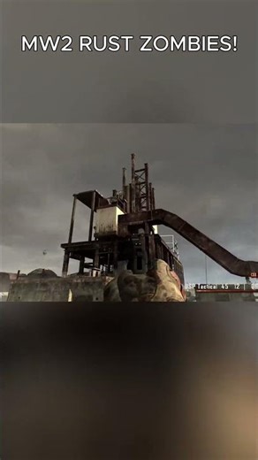 MW2 RUST ZOMBIES 🔥#shorts #callofduty #zombies
