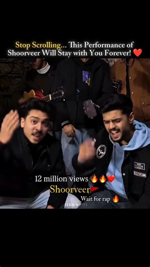 Shoorveer ❤️🎸 Soulful Outdoor Group Singing Performance ✨ #Shorts #Viral #Music