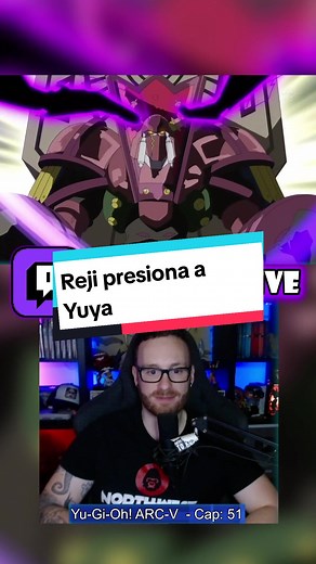 Reji presiona a Yuya en Yugioh Arc-V en Directo