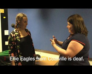 A deaf teenager from Leicestershire has launched a campaign to get sign language taught in schools. Ellie Eagles, 15, has been telling us her story... | BBC Nottingham