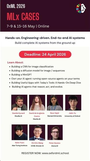 MLx Cases 2026. Deadline for Registration 26 April 2026