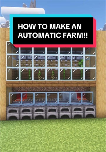 How to Create an Automatic Fuel Farm in Minecraft