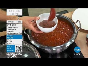 Curtis Stone DuraPan+ Nonstick Multipurpose Pot with Lid