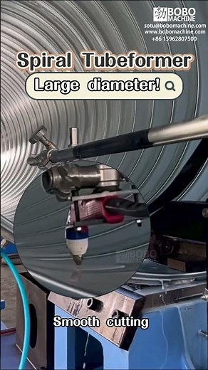 Spiral Tube Former Machine Manufacturer | High Speed Forming