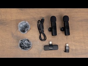 2024 Mini Mic Pro USB C/ Lighting Wireless Mic Set Review