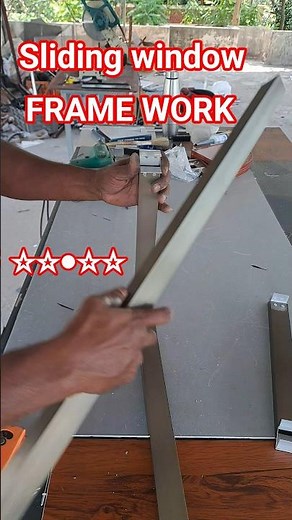 how to make normal sliding window #slidingdoor #youtubeshorts #interior #sliding #skylightwindows
