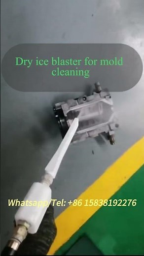 Industrial Dry Ice Blaster for Mold & Contamination Removal