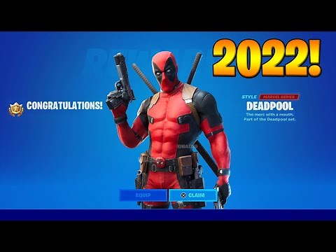 How To Get Deadpool Skin NOW FREE In Fortnite! (Unlocked Shootin Emote) Free Reward