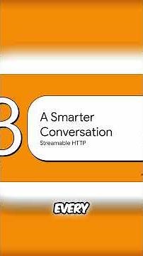 Streamable HTTP: Real-Time AI Chat Explained #shorts