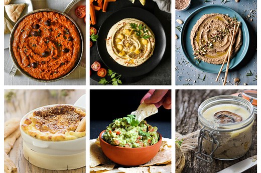 Las 27 mejores recetas de dips de Directo al Paladar para el picoteo del finde