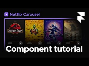 Framer Components For Beginners (Netflix Carousel)