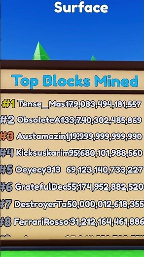 I Hit 120 Trillion Blocks in Mining Simulator 2! #roblox #ms2