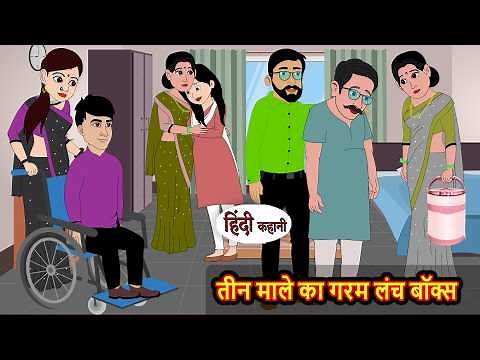 तीन माले का गरम लंच बॉक्स | Short Stories | Hindi Story | Kahani | Stories in Hindi | Storytime