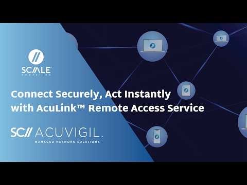 Connect Securely, Act Instantly with AcuLink™ Remote Access Service