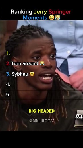 🔥 Ranking the Craziest Jerry Springer Moments!