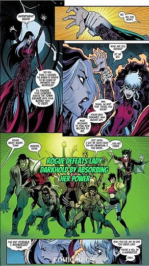 Rogue — She Absorbed a Dark God’s Power — Marvel Mutants #marvel #comics