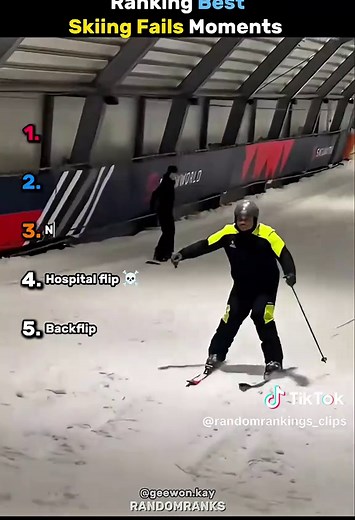 Top 5 Funniest Skiing Fails Moments