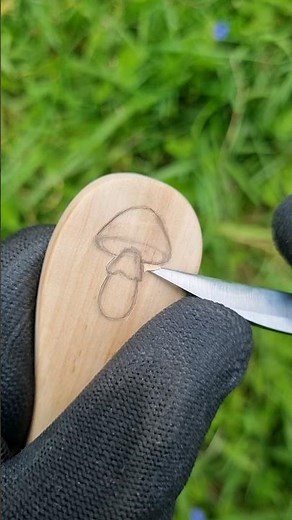 Carve a Scoop Out of Wood #woodcarving #diy #woodart #woodcarvingtutorial