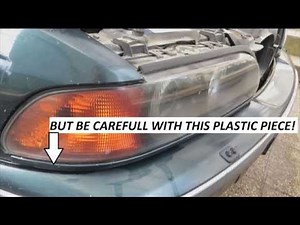 BMW 5 E39 How To Remove Headlights / Headlight Removal