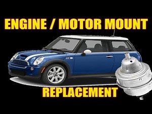 HOW TO DIAGNOSE AND REPLACE A BAD MOTOR/ENGINE MOUNT [01-06 MINI COOPER PASSENGER SIDE]