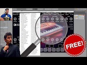 Toy Keyboard v3 - FREE Toy Keyboard VST Plugin | BEST Free VST Plugins Detective 🕵️🔎