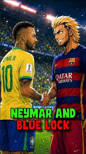 They Turned Neymar Into an Anime Character 😳 | BLUE LOCK x WORLD CUP 2026