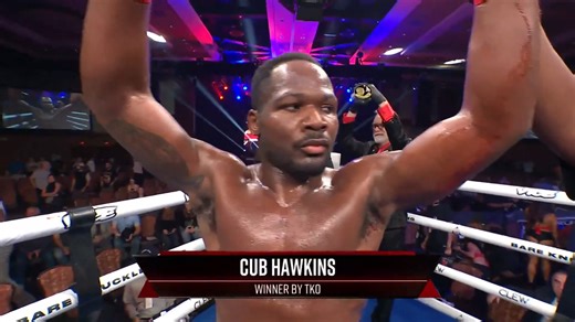 WINNER BY TKO. CUB HAWKINS! 😤 #BKB46 #BKB #BareKnuckle | BKB Bare Knuckle Boxing