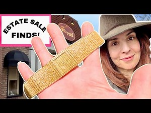 Would You Pay $15,000 for This 18K Gold PIAGET Watch? Estate Jewelry Finds!