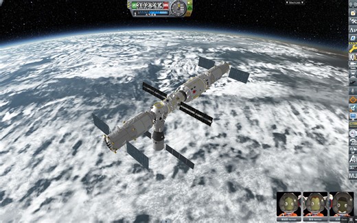 KSP-模拟神舟十四号快速自动交会对接