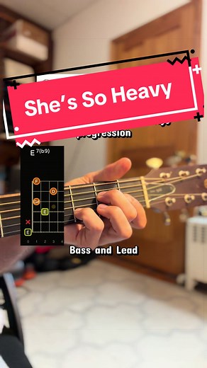 Left-Hand Technique for I Want You (She’s So Heavy)