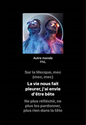 PNL-Autre monde #pourtoi #musique #son #lyrics #pnl
