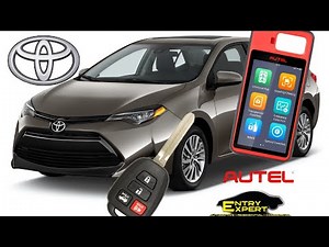 Toyota Corolla Remote Programming Autel KM100