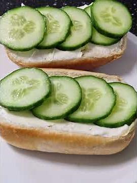 How l make my cucumber 🥒 bread for breakfast