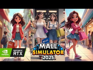 Mall Simulator 2025 Day 01 to 03 | PC Game | Simulator Game | HD Quality | RTX Graphics | Game Zone